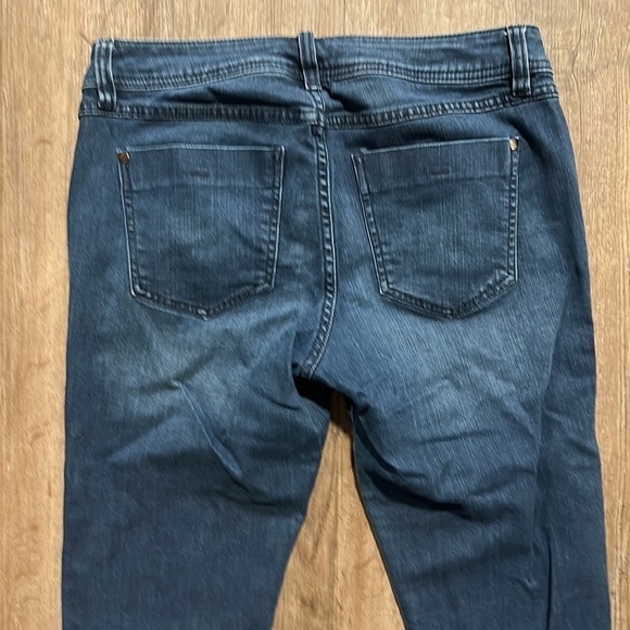 ELLE DARK WASH SKINNY JEANS (8) - Picture 6 of 7